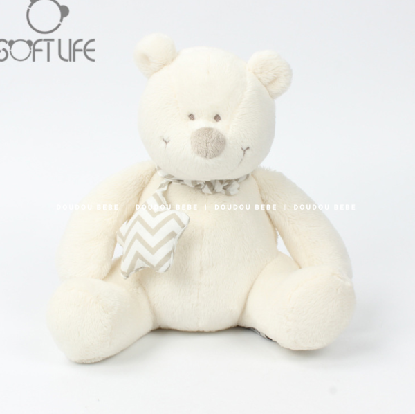 Đồ chơi nhồi bông gấu be nơ ngôi sao 20cm